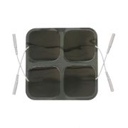 Eletrodos Adesivos para Eletroestimulação 5x5cm compatível com conector 2mm NPAD 4un NKL